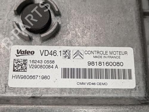 Engine control unit (ECU) CITROËN C4 II (NC_) 1.2 THP 110 (NCHNZ6, NCHNV6) | BP28074544M57 