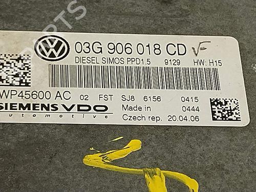 Engine control unit (ECU) VW PASSAT B6 (3C2) 2.0 TDI 16V | BP34439252M57 - Image 8