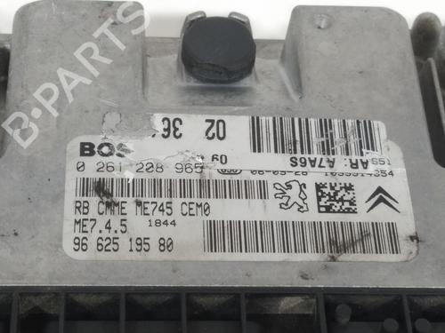 Engine control unit (ECU) PEUGEOT 207 (WA_, WC_) 1.6 16V | BP26566599M57 