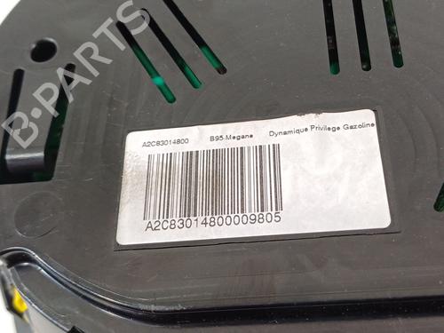 Instrument cluster RENAULT MEGANE III Hatchback (BZ0/1_, B3_)  | BP17770396C47 