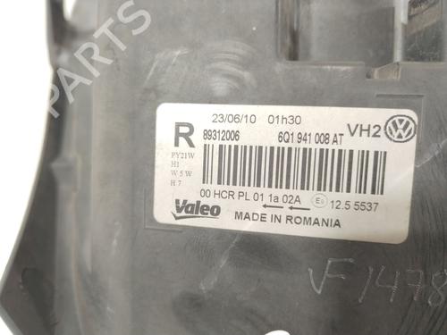 Right headlight VW POLO (9N_, 9A_) 1.4 TDI | BP26709532C29 