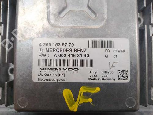 Engine control unit (ECU) MERCEDES-BENZ A-CLASS (W169)  | BP5868273M57 