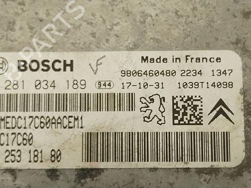 Engine control unit (ECU) PEUGEOT EXPERT Bus (V_) 1.6 BlueHDi 115 | BP34444789M57 - Image 5