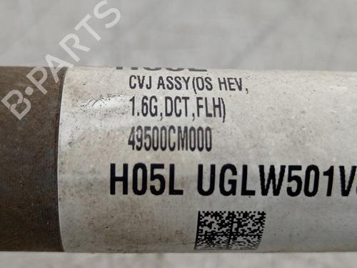 Left front driveshaft HYUNDAI KONA (OS, OSE, OSI)  | BP17212574M38 