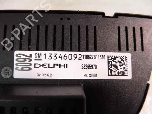 Climate control OPEL ASTRA J (P10)  | BP1891992I5 