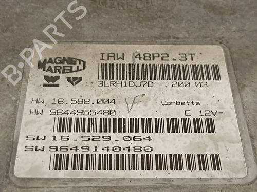 Engine control unit (ECU) PEUGEOT 206 Hatchback (2A/C)  | BP16214552M57 