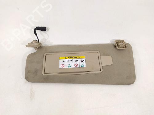 Used Left sun visor Left sun visor 12901611 12901611