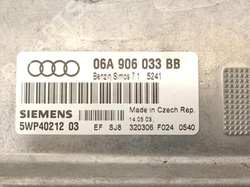 Engine control unit (ECU) AUDI A3 (8P1) 1.6 | BP11752417M57 - Image 3