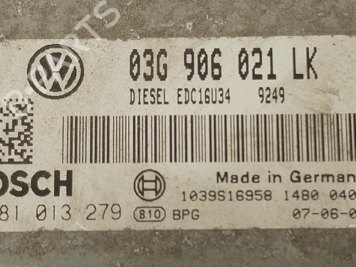 Engine control unit (ECU) SEAT LEON (1P1) 1.9 TDI | BP33023601M57  - Image 5
