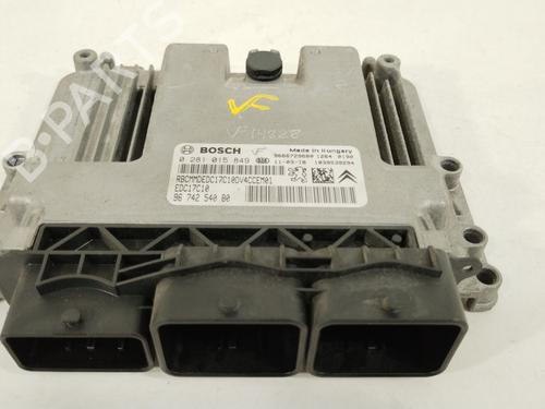 Used Engine control unit (ECU) CITROËN C3 II (SC_) 1.4 HDi 70 (SC8HZC, SC8HR0, SC8HP4) (68 hp) 28074542