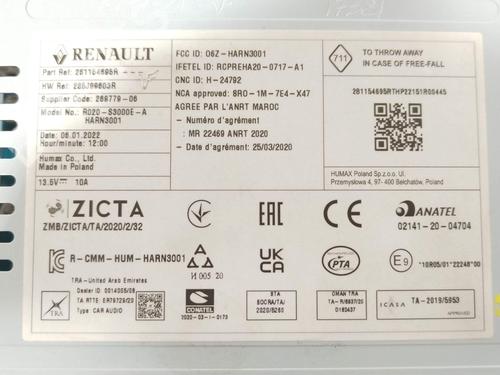 Radio DACIA SANDERO III 1.0 SCe 65 | BP36491279E6 - Image 2