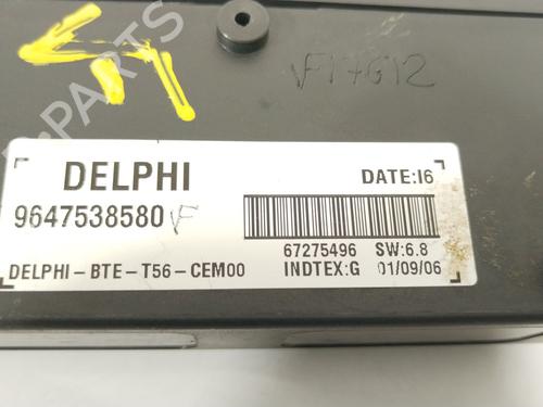 Electronic module PEUGEOT 307 CC (3B) 2.0 HDi 135 | BP37197528M83 - Image 4