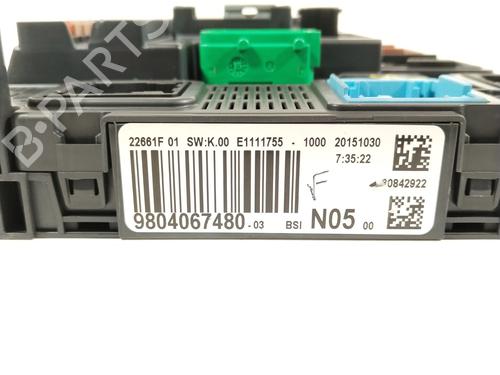 Fuse box CITROËN C4 SPACETOURER (3D_) 1.6 BlueHDi 100 | BP35945468E1 - Image 2