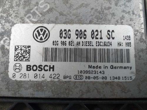 Engine control unit (ECU) SEAT LEON (1P1)  | BP4852472M57 