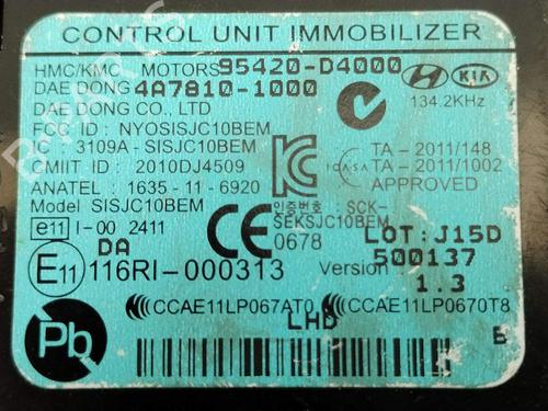 Elektronisk modul KIA OPTIMA (JF) | BP29004385M83 - Image 4