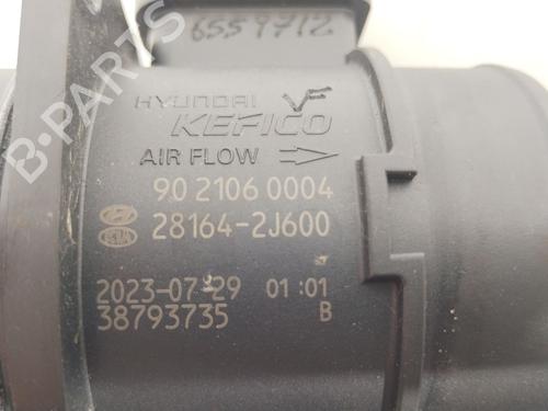 Mass air flow sensor HYUNDAI KONA (OS, OSE, OSI) 1.0 T-GDi Hybrid 48V | BP28856139M95