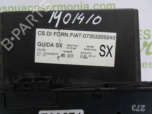 Climate control ALFA ROMEO 147 (937_) 1.6 16V T.SPARK ECO (937.AXA1A, 937.BXA1A) | BP1878018I5 