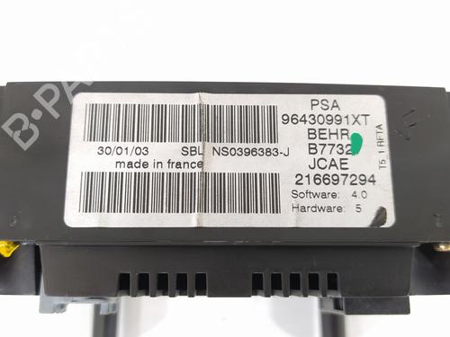Climate control PEUGEOT 307 Break (3E)  | BP10068692I5 