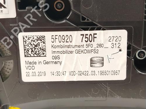 Instrument cluster SEAT LEON ST (5F8) 1.5 TSI | BP34568039C47 - Image 10