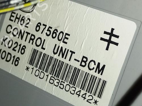 Engine control unit (ECU) MAZDA CX-7 (ER) 2.2 MZR-CD AWD (ER10A) | BP36700186M57 - Image 2