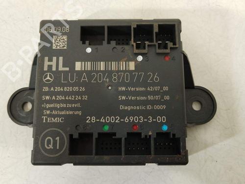 Electronic module MERCEDES-BENZ C-CLASS (W204) C 200 Kompressor (204.041) | BP33436920M83 - Image 1