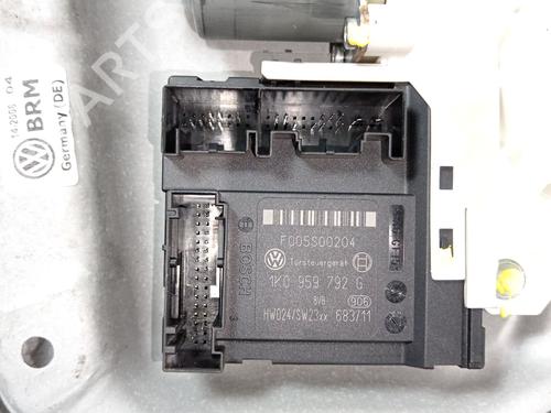 Front right window mechanism VW GOLF V (1K1) 2.0 TDI 16V | BP31904836C23