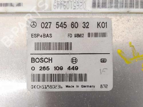 Control unit MERCEDES-BENZ A-CLASS (W168) A 170 CDI (168.008) | BP7851411M11 