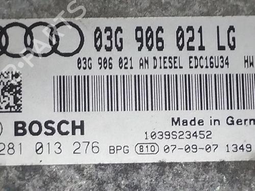 Engine control unit (ECU) AUDI A3 (8P1) 2.0 TDI 16V | BP38346833M57 - Image 2