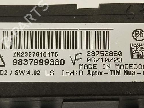 Electronic module PEUGEOT TRAVELLER Bus (V_) 2.0 BlueHDi 145 | BP33431544M83 - Image 5