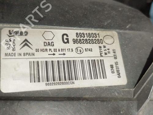 Left headlight PEUGEOT PARTNER Box Body/MPV 1.6 HDi | BP36338166C28 - Image 3