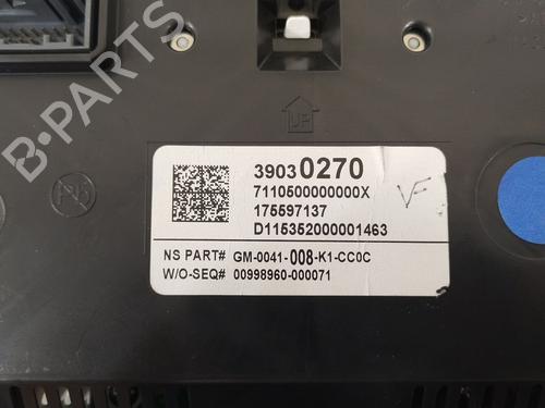 Instrument cluster OPEL ASTRA K (B16) 1.6 CDTi (68) | BP29071869C47 