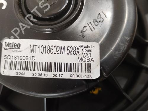 Heater blower motor SEAT LEON (5F1)  | BP16803937M62 