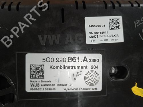 Instrument cluster VW GOLF VII (5G1, BQ1, BE1, BE2) 1.6 TDI | BP23549318C47 