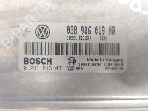 Engine control unit (ECU) SKODA ROOMSTER (5J7) 1.9 TDI | BP7572838M57 