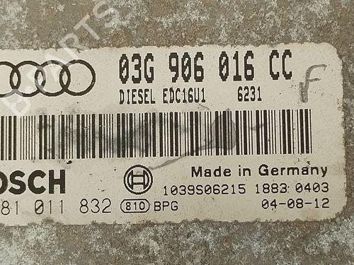 Engine control unit (ECU) AUDI A3 (8P1) 1.9 TDI | BP33328979M57 - Image 4