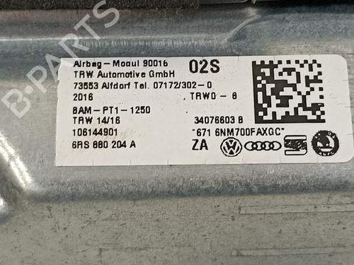 Airbag Kit VW POLO V (6R1, 6C1) 1.2 TSI | BP1960399C86 