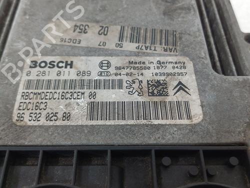 Engine control unit (ECU) PEUGEOT 206 Hatchback (2A/C) 1.4 HDi eco 70 | BP26031862M57 