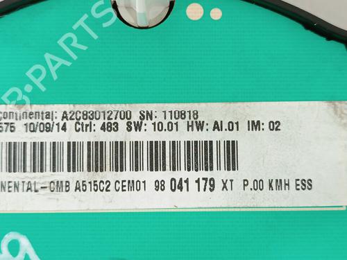 Instrument cluster CITROËN C3 II (SC_) 1.0 VTi 68 | BP35770136C47 - Image 13