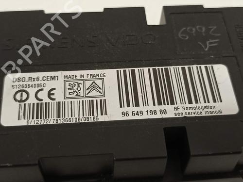 Electronic module CITROËN C5 III (RD_) | BP19256084M83 - Image 4