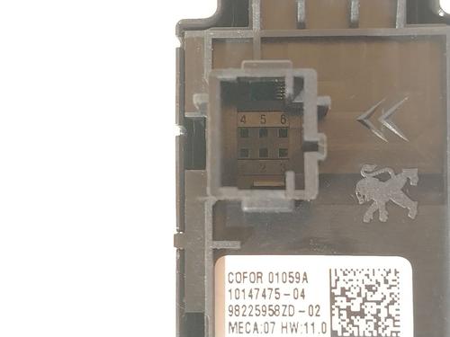 Left front window switch PEUGEOT 508 II (FB_, FH_, F3_) 1.5 BlueHDI 130 (FBYHZJ, FBYHZR) | BP37491555I27 - Image 8