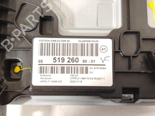 Instrument cluster OPEL CORSA F (P2JO) 1.2 (68) | BP31696576C47  - Image 8