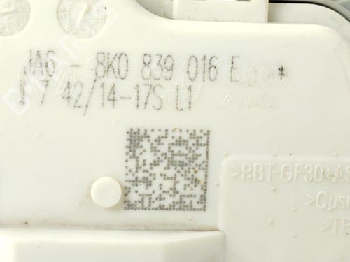 Rear right lock AUDI A3 Limousine (8VS, 8VM) 2.0 TDI | BP12260360C99 