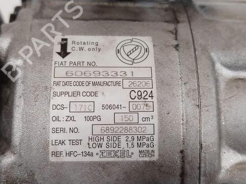 AC compressor ALFA ROMEO 159 (939_) 1.9 JTDM 8V (939AXE1B) | BP30487371M34 - Image 4