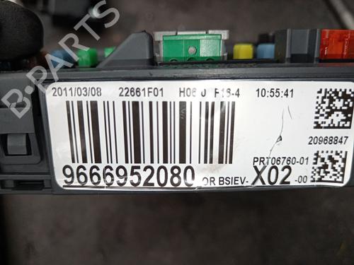 Fuse box CITROËN C3 II (SC_) 1.4 HDi 70 (SC8HZC, SC8HR0, SC8HP4) | BP28074050E1 