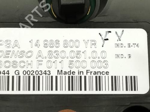 Climate control CITROËN C8 (EA_, EB_) 2.2 HDi | BP10627076I5 