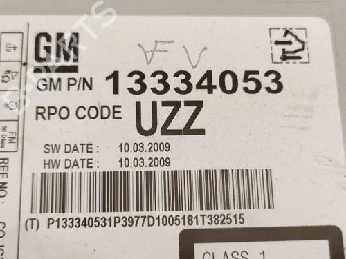 Radio OPEL ASTRA J (P10)  | BP7834740E6 