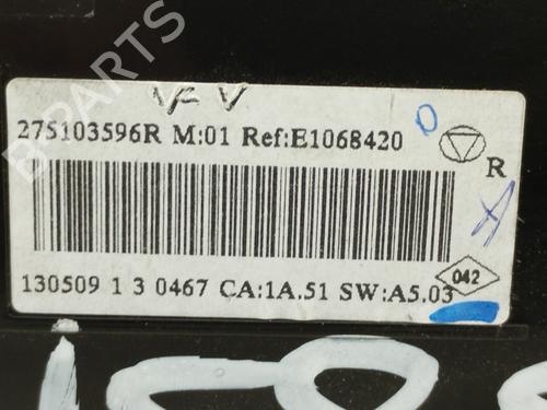 Climate control RENAULT MEGANE III Hatchback (BZ0/1_, B3_)  | BP4853297I5 