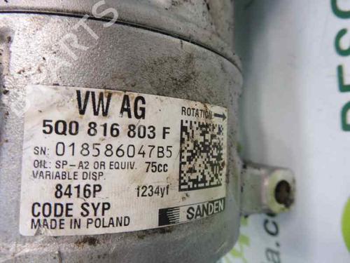 AC compressor SKODA OCTAVIA III (5E3, NL3, NR3) 2.0 TSI RS | BP1948260M34 
