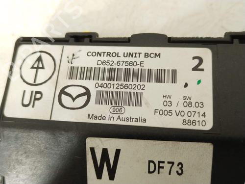 Electronic module MAZDA 2 (DE_, DH_) 1.5 (DE5FS) | BP40101101M83 - Image 5