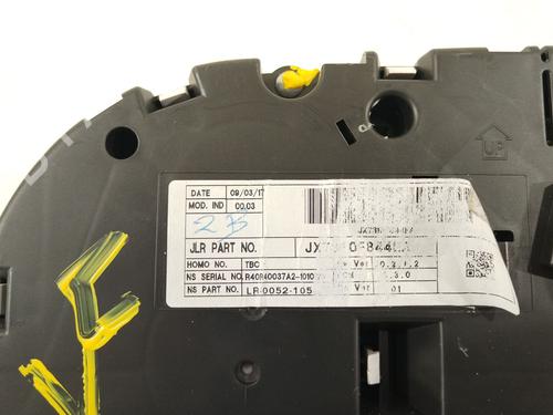 Kombiinstrument JAGUAR XE (X760)  | BP16792920C47